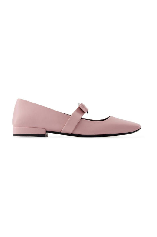 Ballerinas Gianni Ribbon - Versace - Leder - Rosa