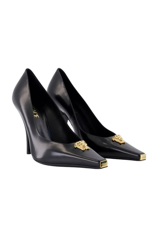 Pumps T.105 - Versace - Leder - Schwarz