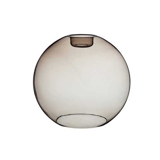 Glerskjár úr Belid lýsingargleri, B-flokks, reykgler, ø 38 cm, fyrir Gloria hengiljós, lampaskjár