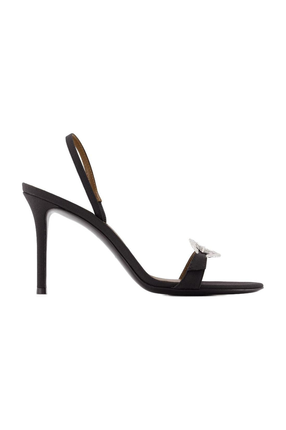 Ludhovica Mignon 90 Sandalen - Giuseppe Zanotti - Leder - Schwarz