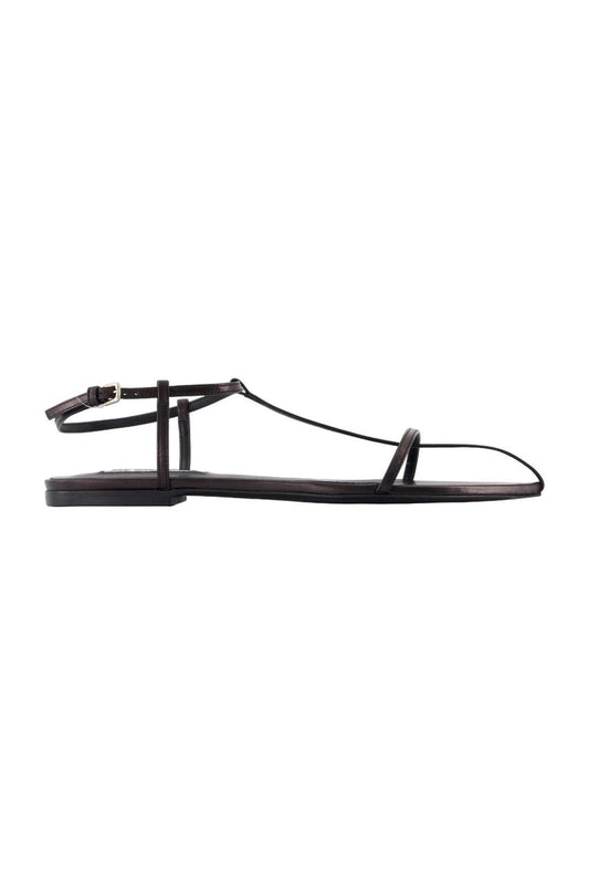Sandalen - Jil Sander - Leder - Schwarz
