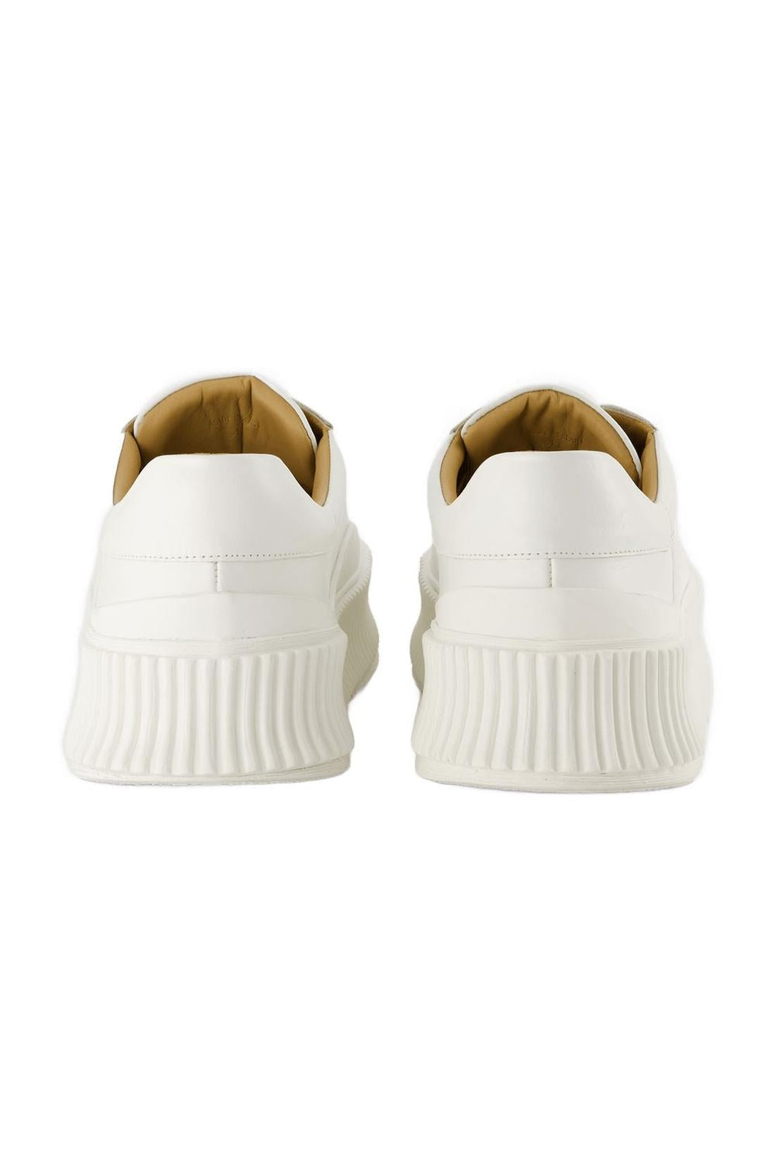 Sneakers - Jil Sander - Leder - Weiß