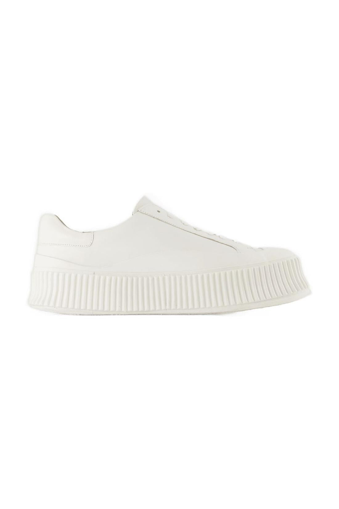 Sneakers - Jil Sander - Leder - Weiß