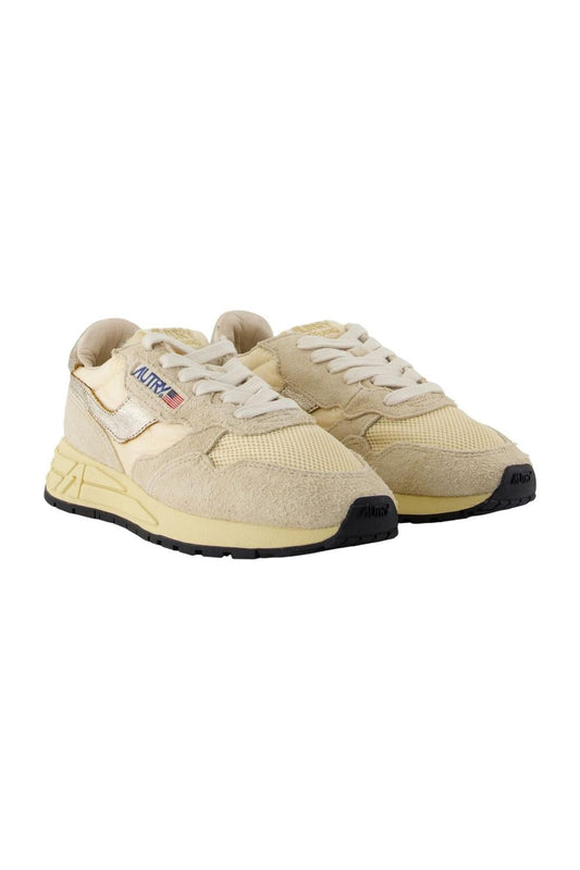 Sneakers Reelwind - Autry - Leder - Neutral