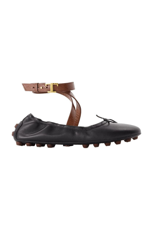 Ballerinas Gommini - &lt;#Tod's#&gt; - Leder - Schwarz