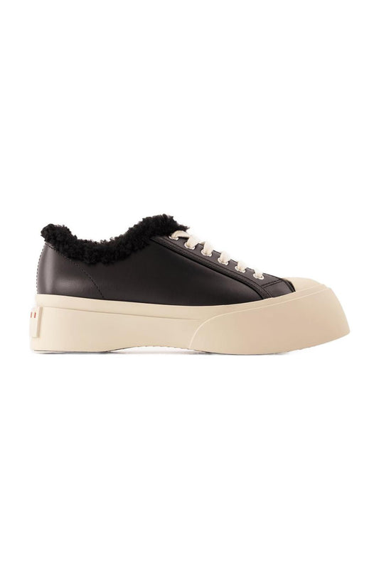 Sneakers Lace Pablo - Marni - Leder - Schwarz