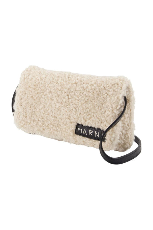 Umhängetasche - Marni - Synthetik - Weiß