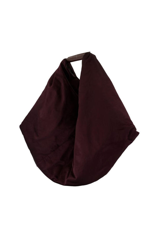 Schultertasche Japanese Draped - MM6 Maison Margiela - Baumwolle - Braun