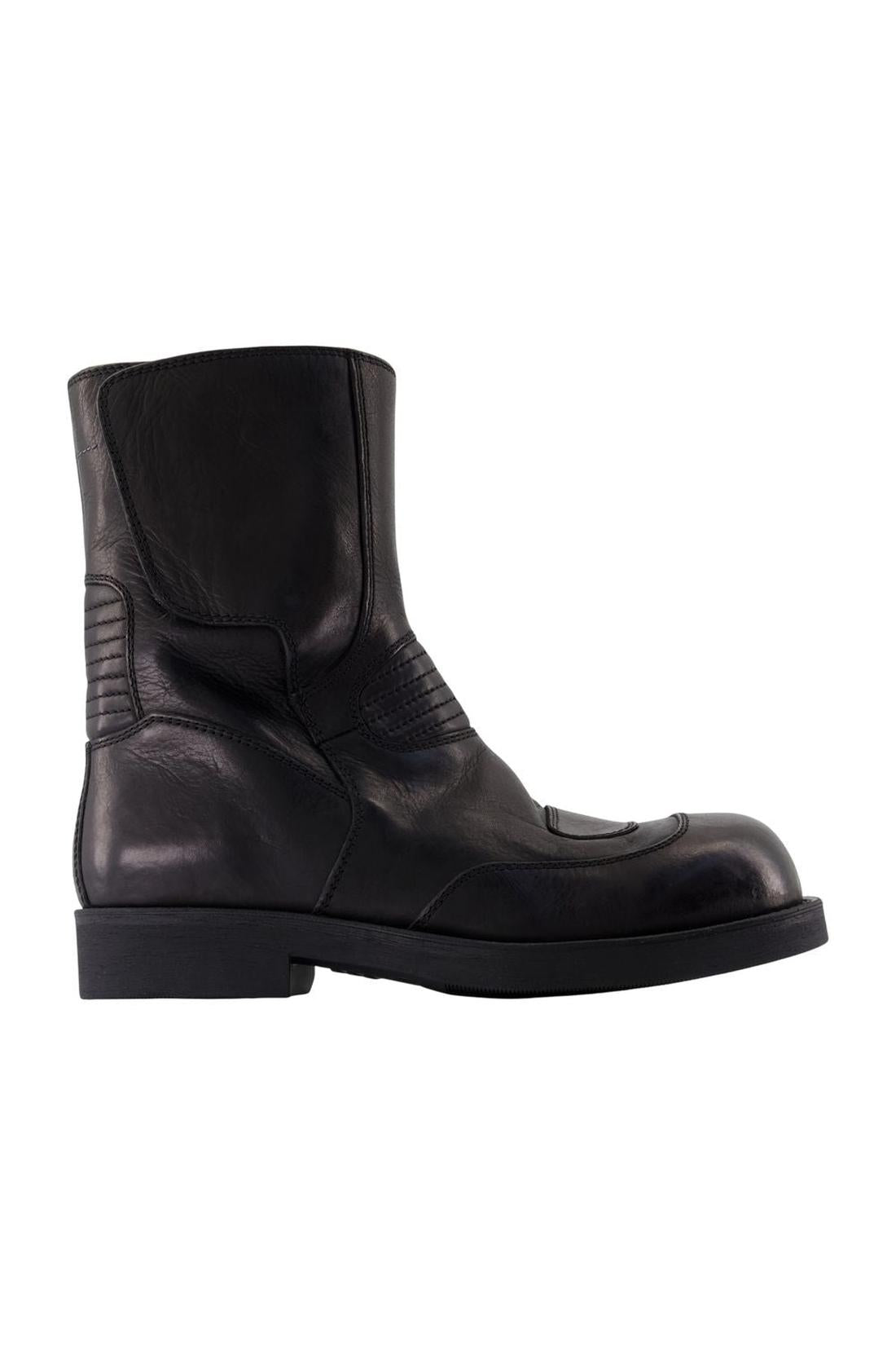 Stiefeletten - MM6 Maison Margiela - Leder - Schwarz