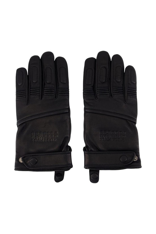 Handschuhe - MM6 Maison Margiela - Leder - Schwarz