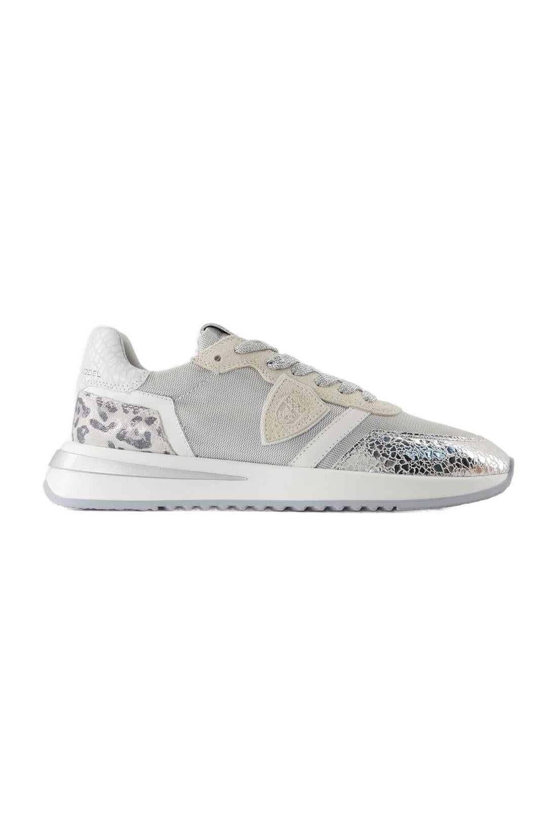 Sneakers Tropez 2.1 Low - Philippe Model - Leinwand - Silber