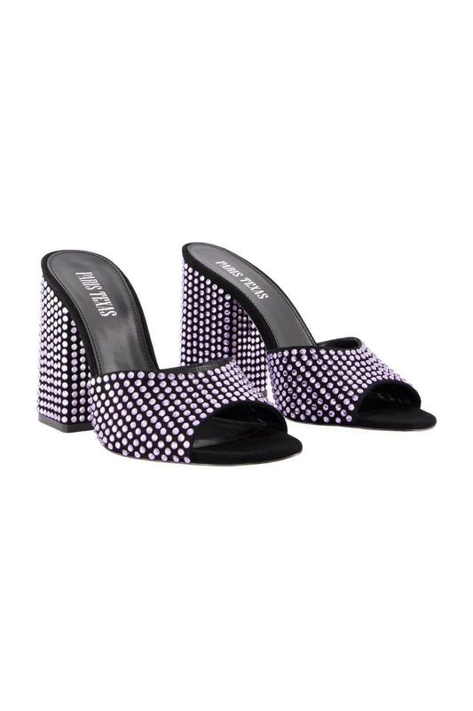 Holly Anja Sandals - Paris Texas - Purple Onyx