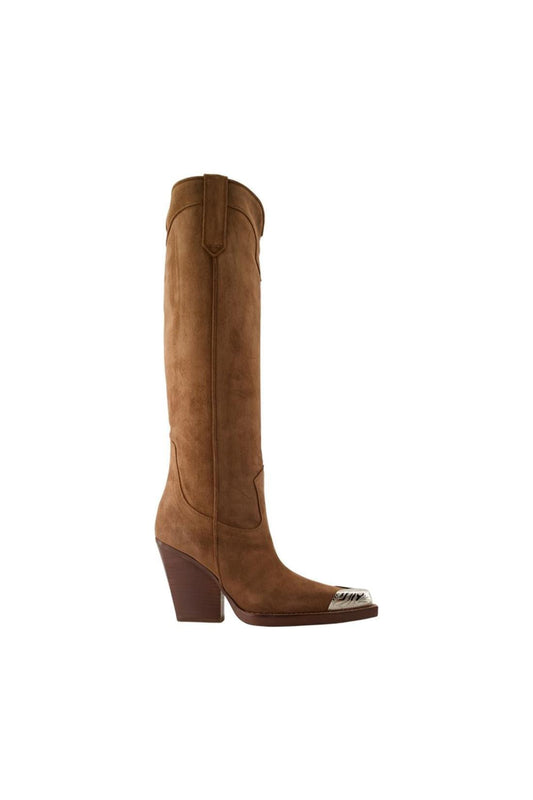 El Dorado Stiefel - Paris Texas - Leder - Braun
