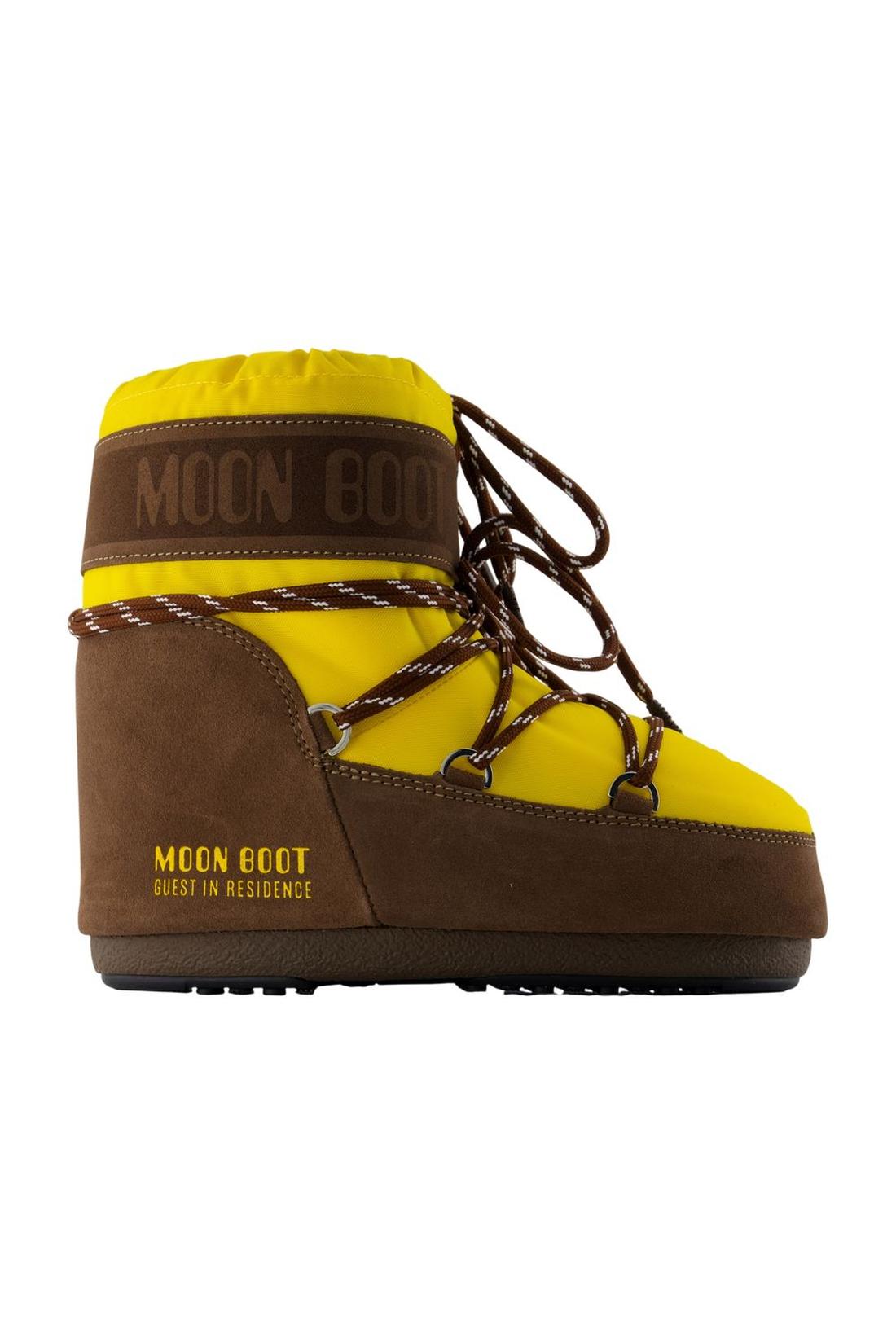 Ankle Boots Mb X Gir Icon Low - Moon Boot - Synthetik - Gelb