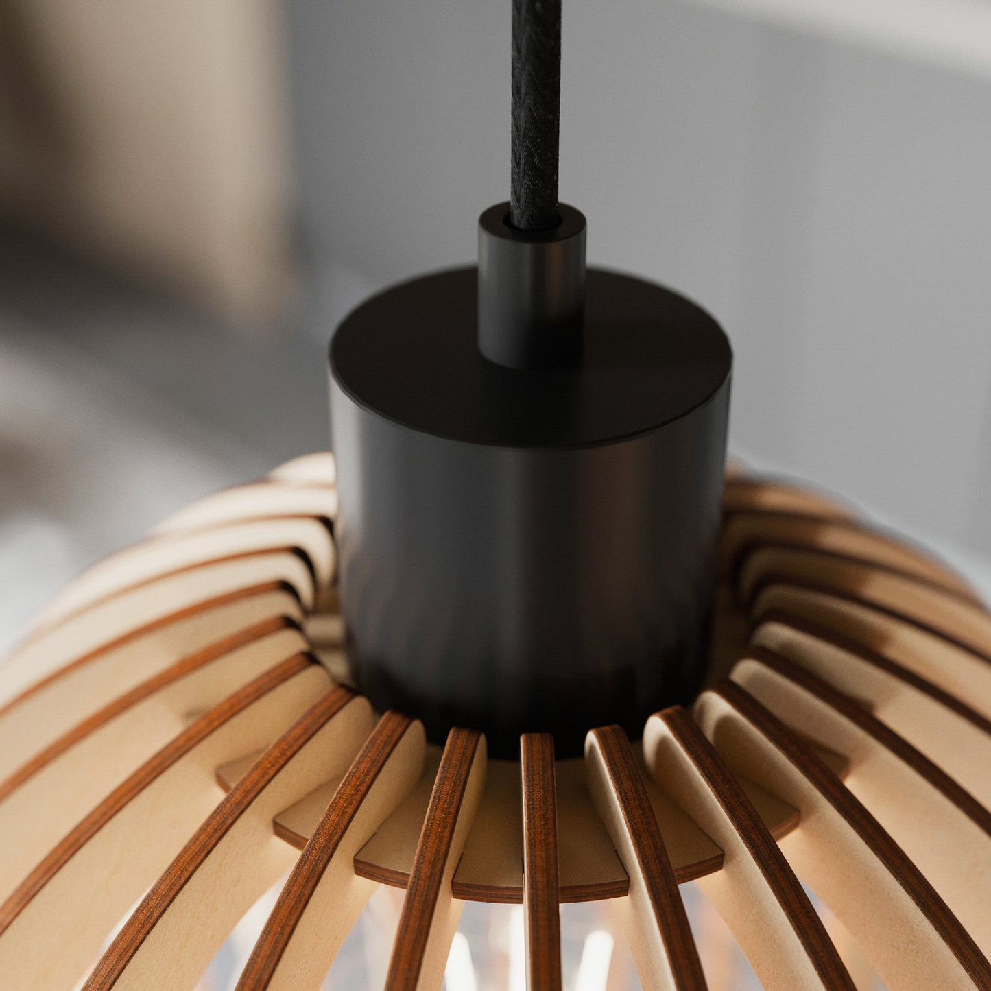 B-flokks Envostar Clay hengilampi, loftlampi, E27 ljós