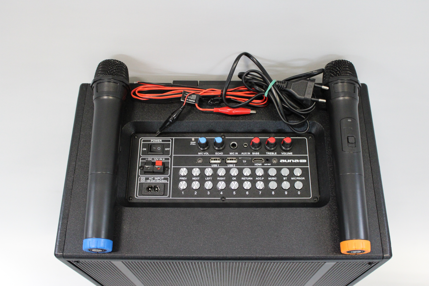 B-lager auna Pro Spin 10 Karaoke kerfi Karaoke búnaður GALLUR