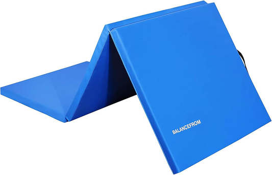 B-gráðu jafnvægi frá samanbrjótanlegri jógamottu, æfingamotta, líkamsræktarmotta, samanbrjótanleg burðarhandföng