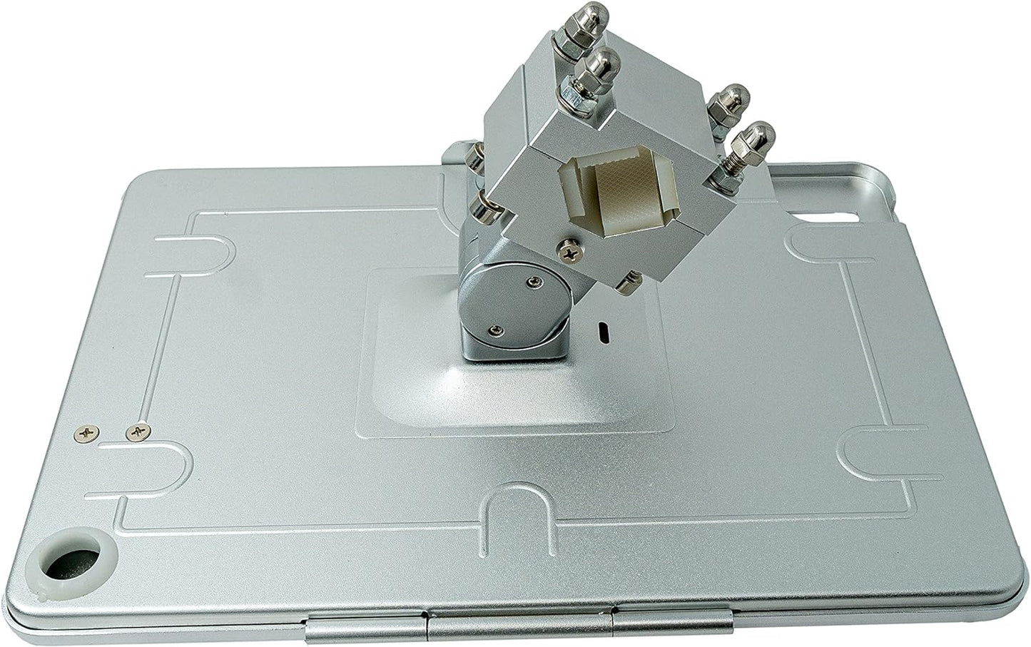 SYSTEM-S stöngfesting með lásfestingu úr málmi í svörtu fyrir iPad Pro 11"