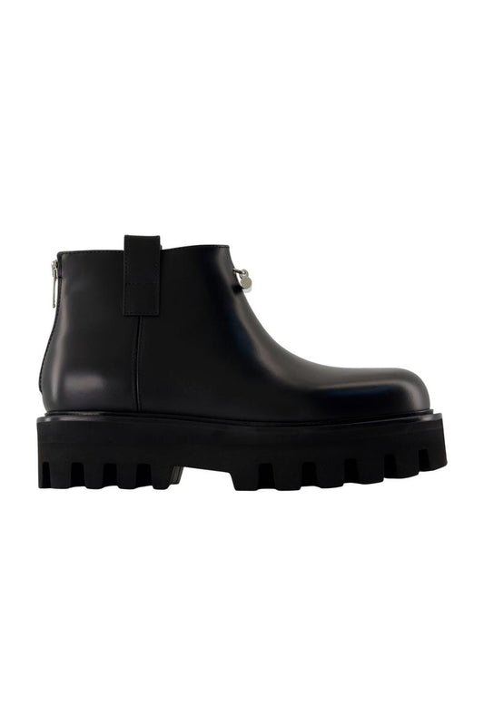 Stiefeletten - Alexander McQueen - Leder - Schwarz