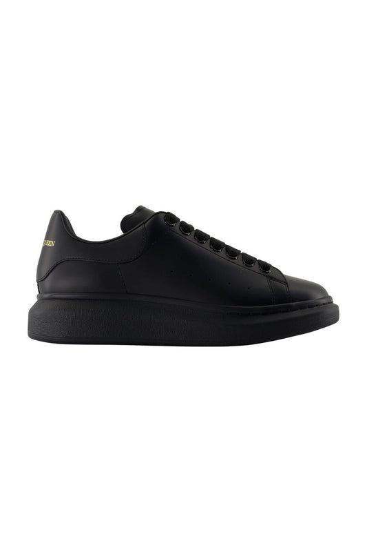 Oversize Sneakers - Alexander McQueen - Leder - Schwarz