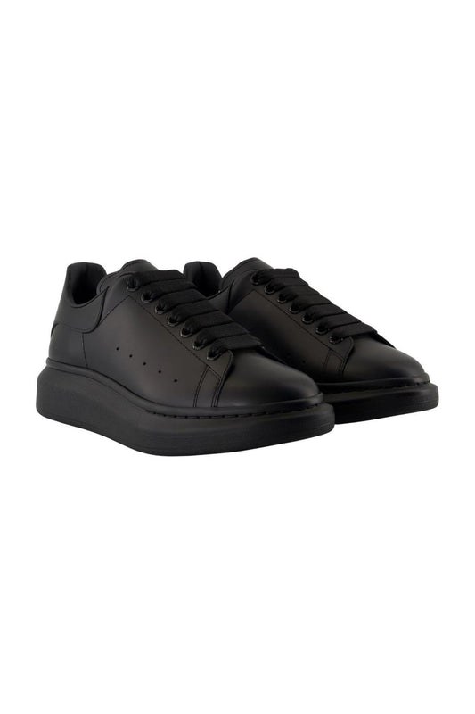 Oversize Sneakers - Alexander McQueen - Leder - Schwarz