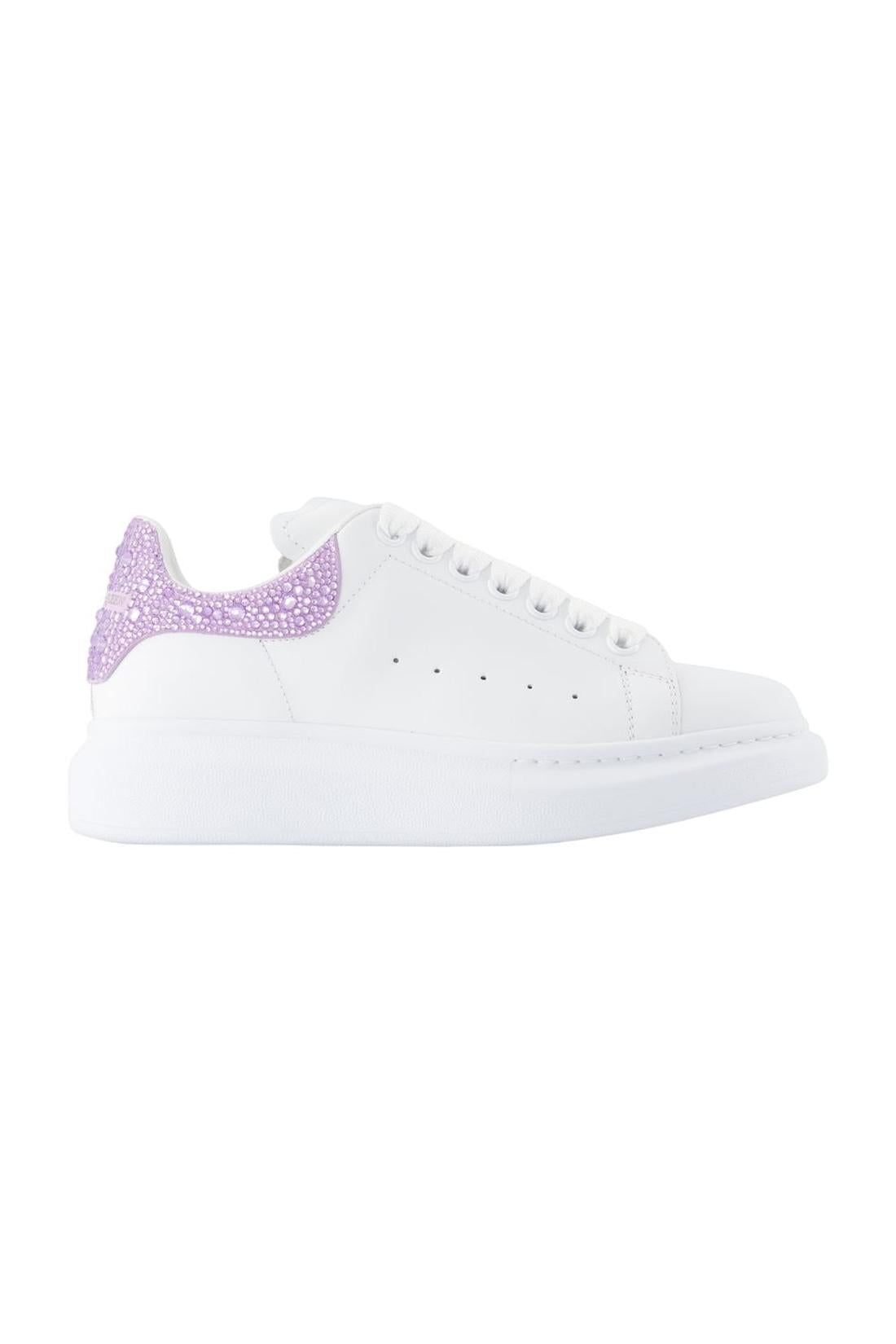 Oversized Sneakers - Alexander McQueen - Leder - Violett