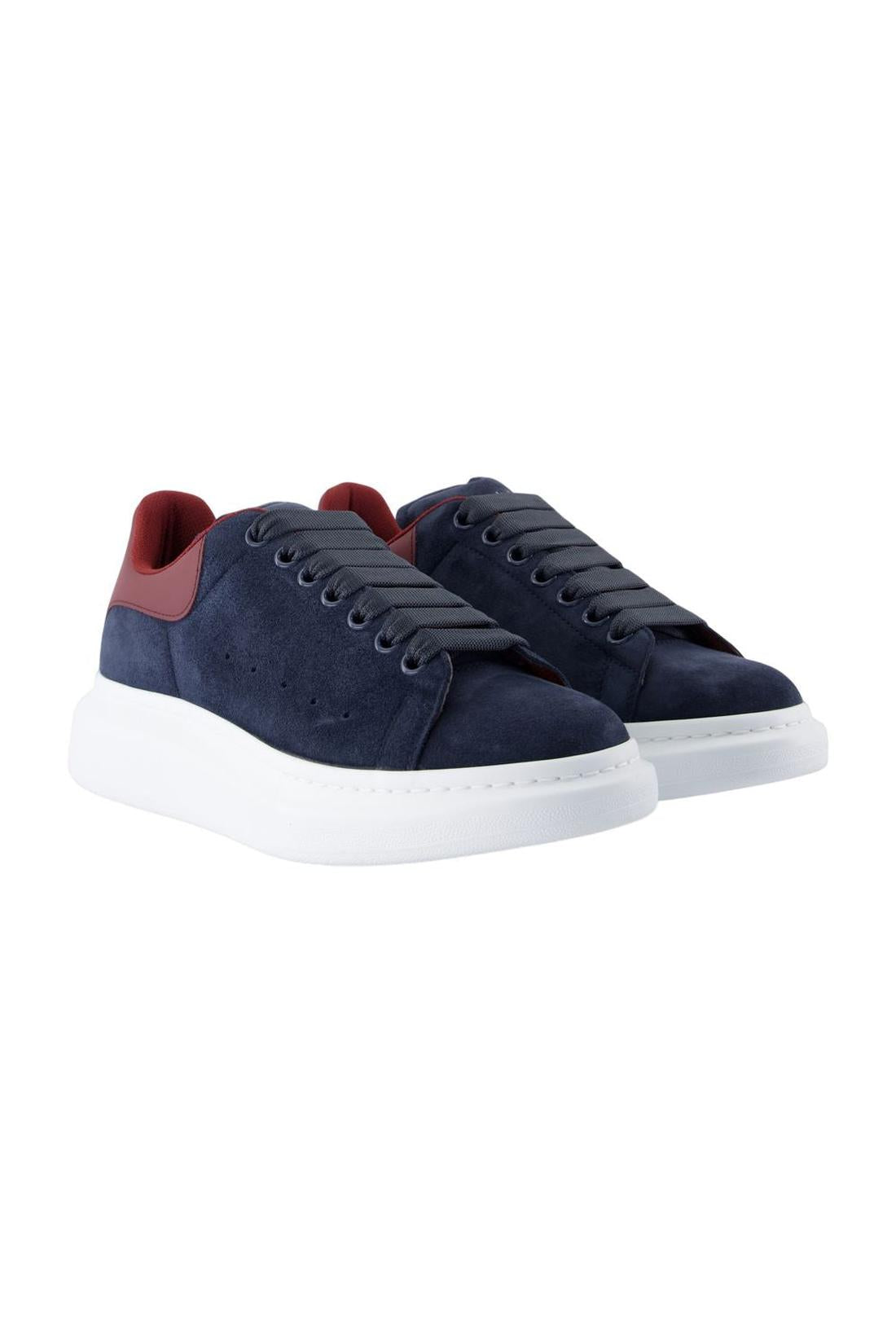 Oversized Sneakers - Alexander Mcqueen - Leder - Grau
