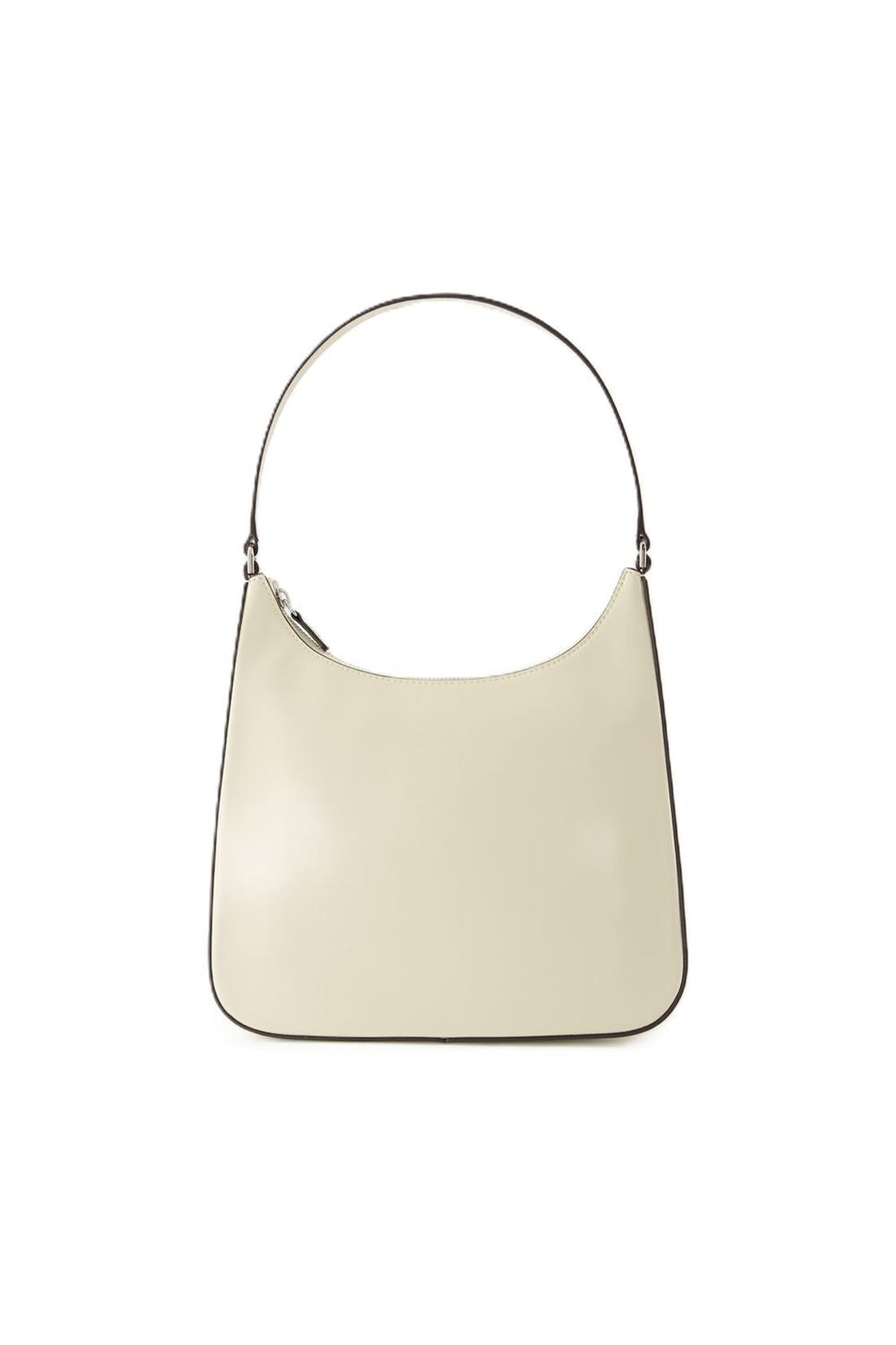 Alec Schultertasche - Staud - Leder - Beige