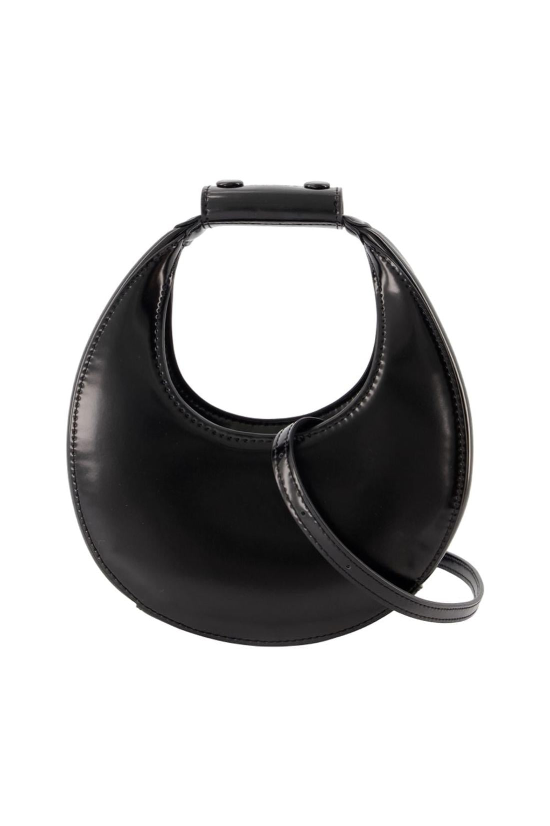 Good Night Moon Handtasche - Staud - Leder - Schwarz