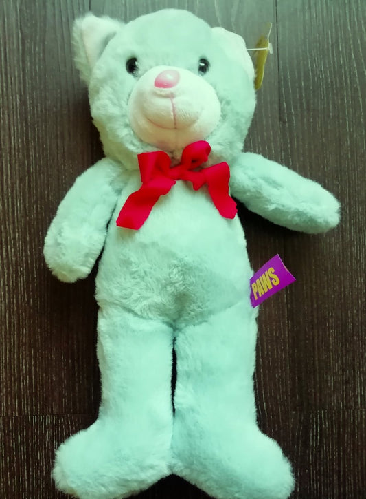 Plüsch Katze mit Schleife 32 cm