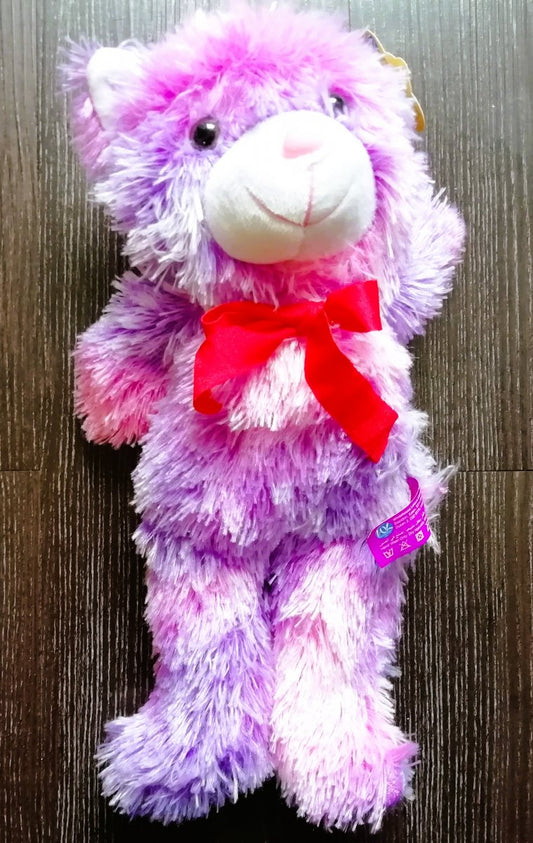 Plüsch Katze mit Schleife 32 cm