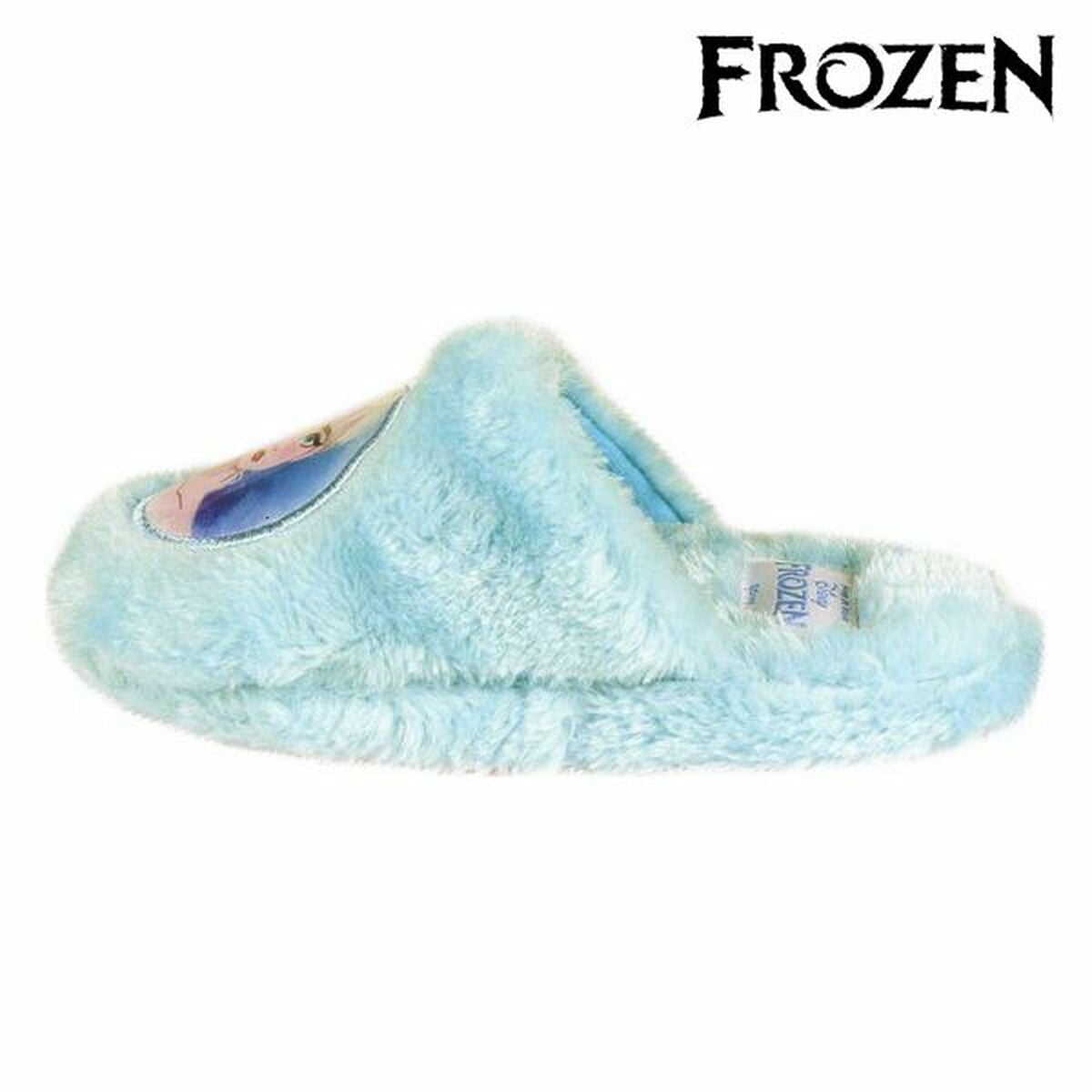 "Die Eiskönigin" Kinderhausschuhe – Himmelblaue Magie für kleine Füße