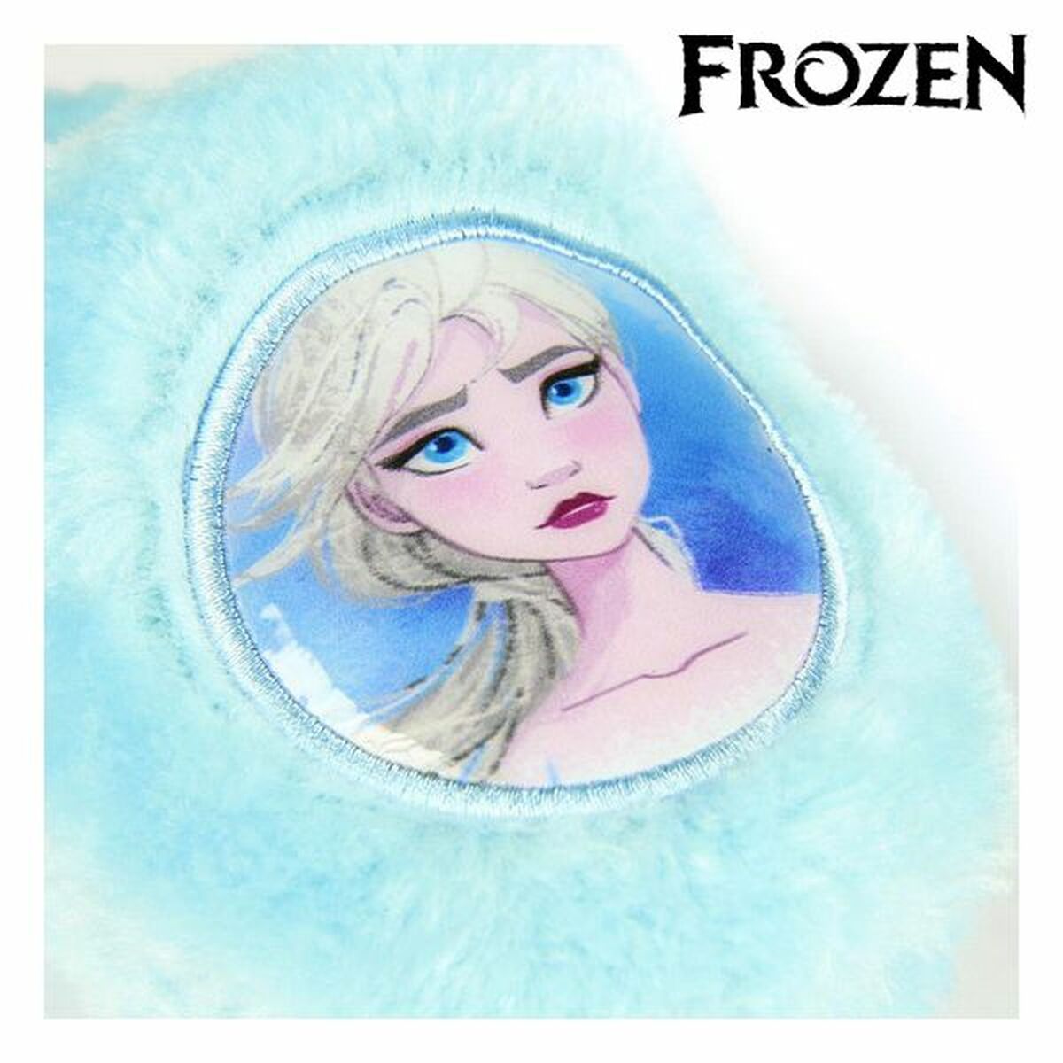 "Die Eiskönigin" Kinderhausschuhe – Himmelblaue Magie für kleine Füße