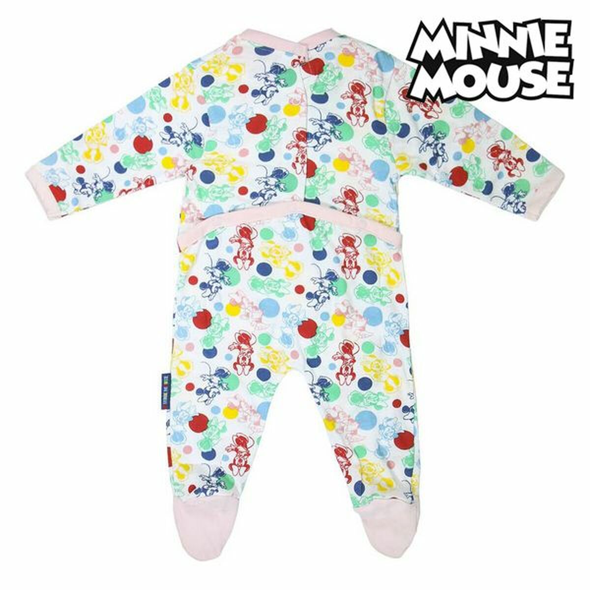 Langärmeliger Minnie Maus Strampler – Zauberhafter Komfort für kleine Prinzessinnen