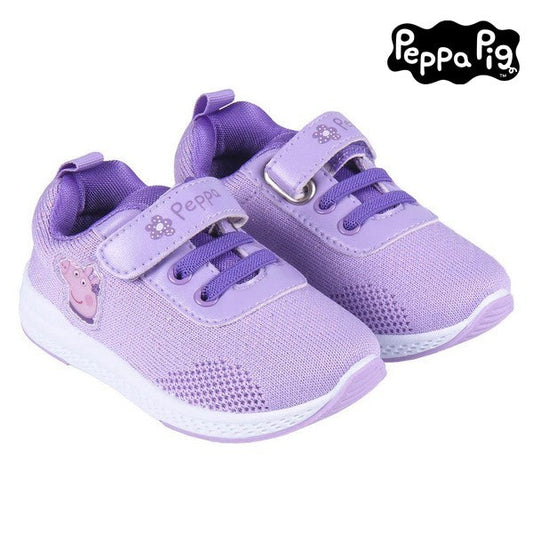 Peppa Pig children's sports shoes in purple