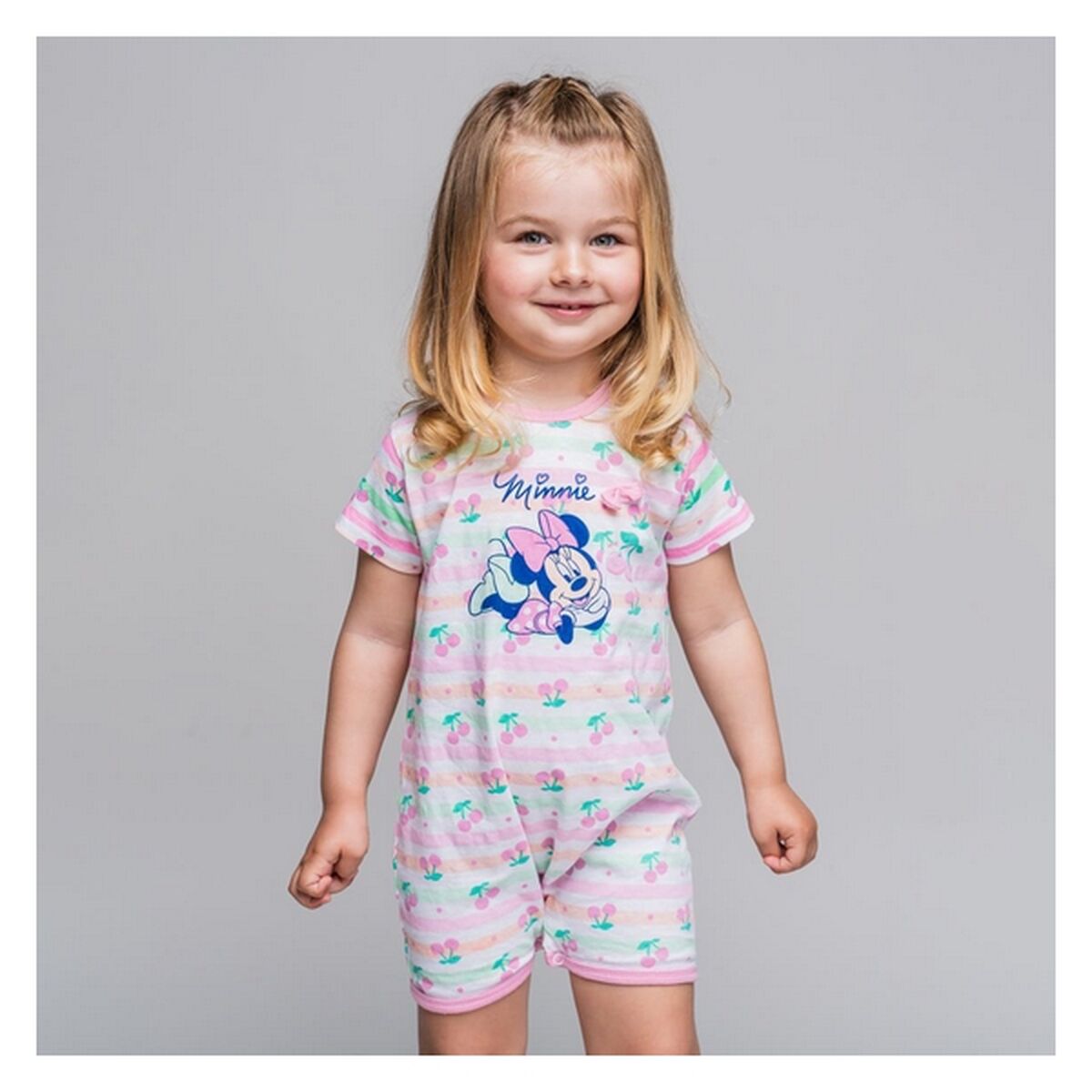 Kurzärmeliger Minnie Maus Strampler – Zauberhafte Momente für kleine Disney-Fans