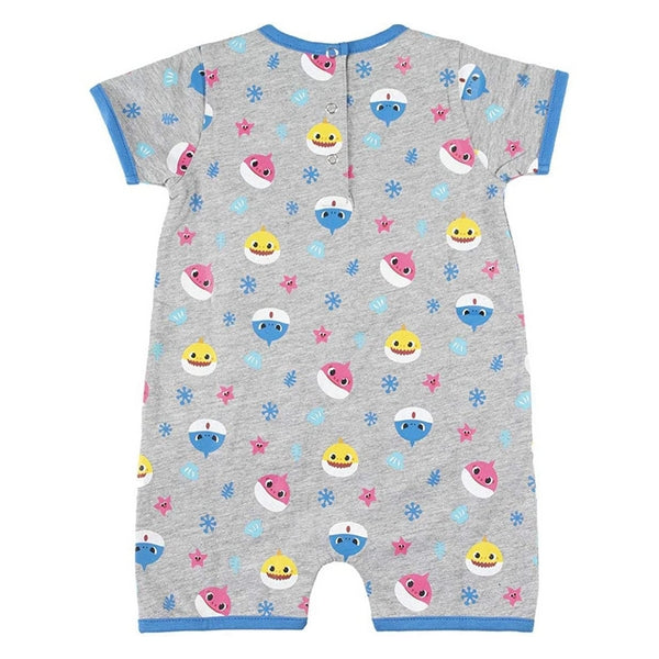 Kurzärmeliger Baby Shark Strampler – Musikalischer Spaß für die Allerkleinsten