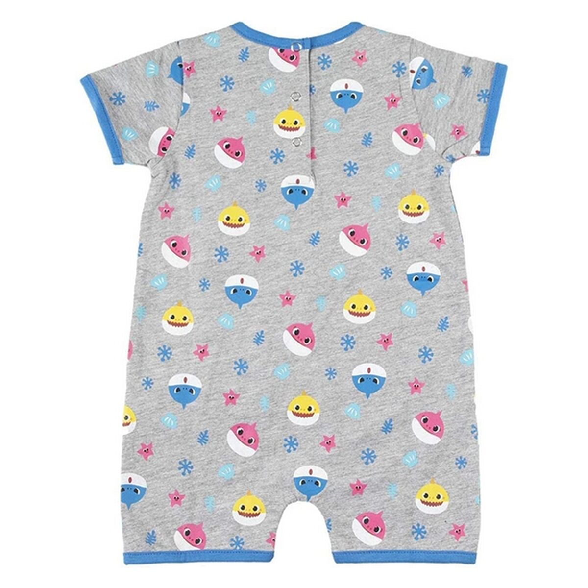 Kurzärmeliger Baby Shark Strampler – Musikalischer Spaß für die Allerkleinsten