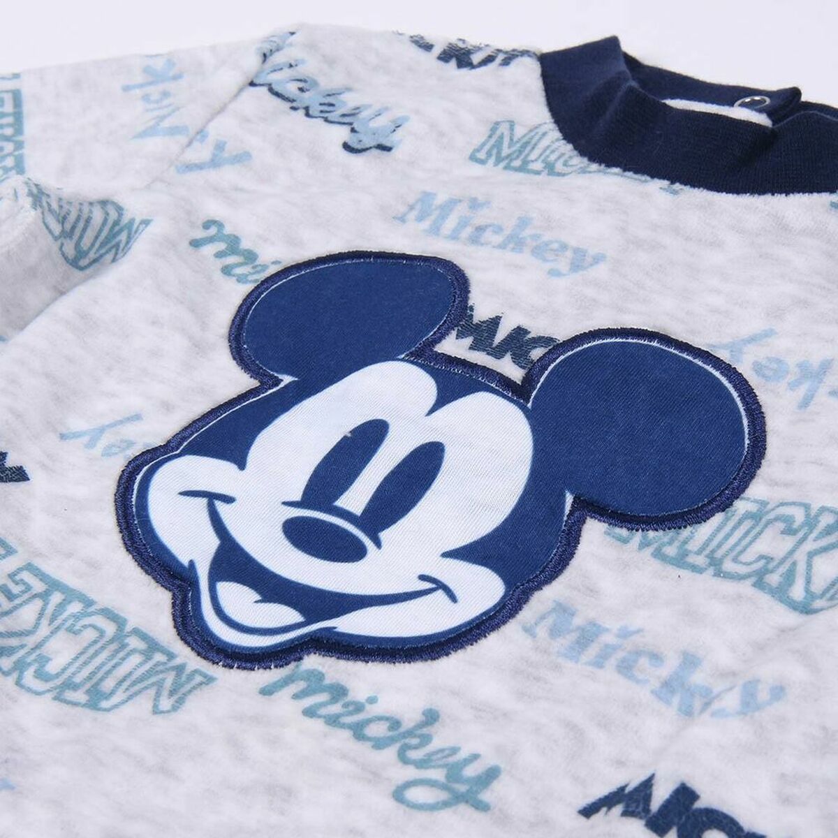 Kinderpyjama Mickey Mouse Grau