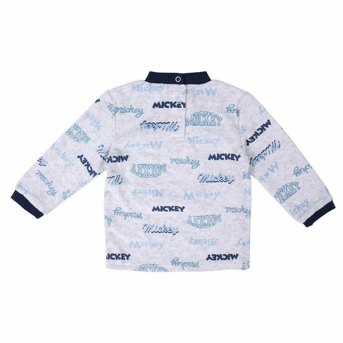 Kinderpyjama Mickey Mouse Grau