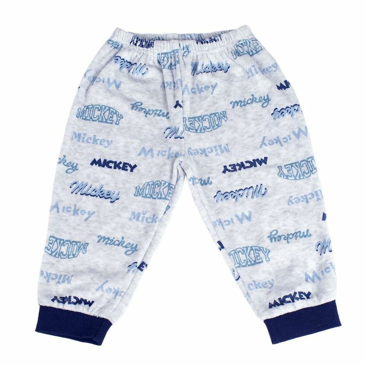 Kinderpyjama Mickey Mouse Grau