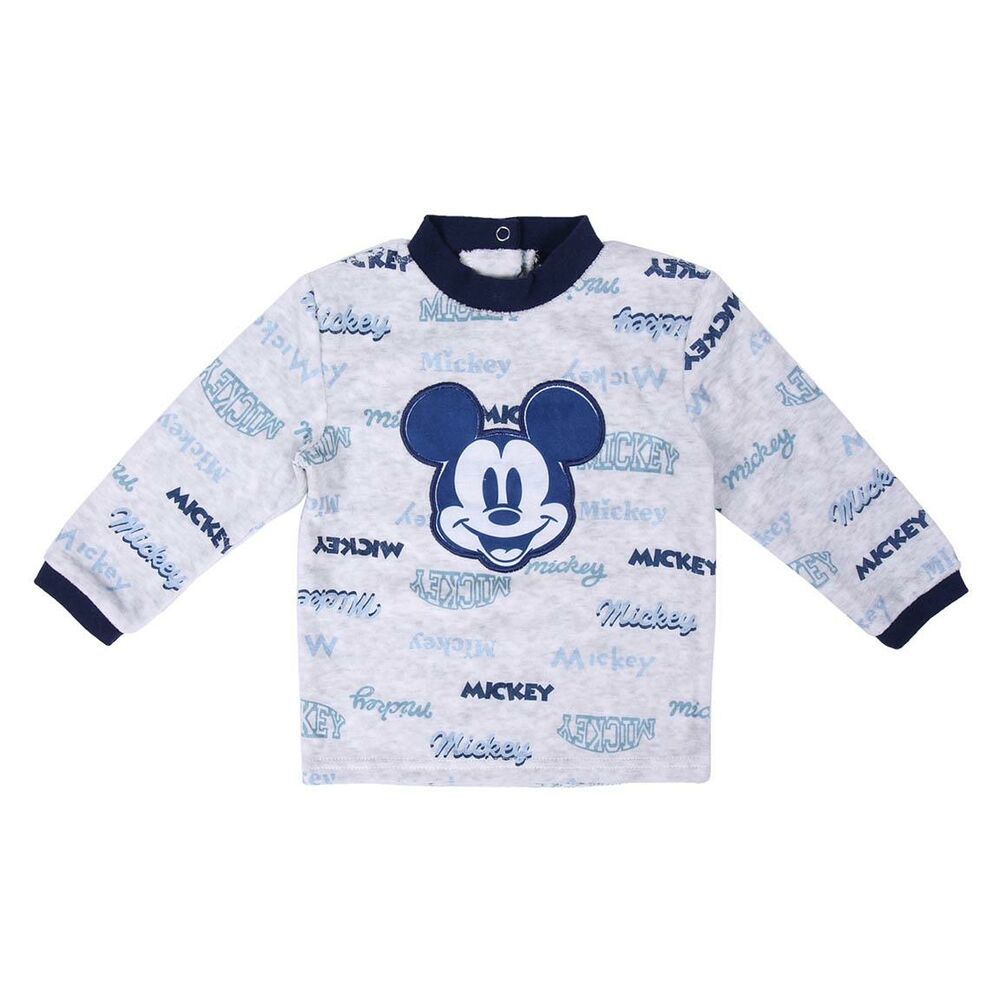 Kinderpyjama Mickey Mouse Grau
