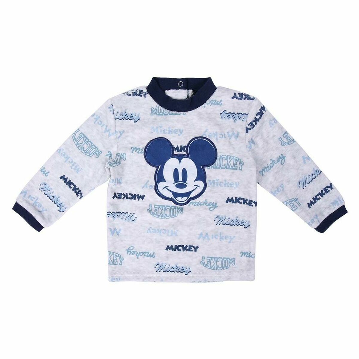 Kinderpyjama Mickey Mouse Grau