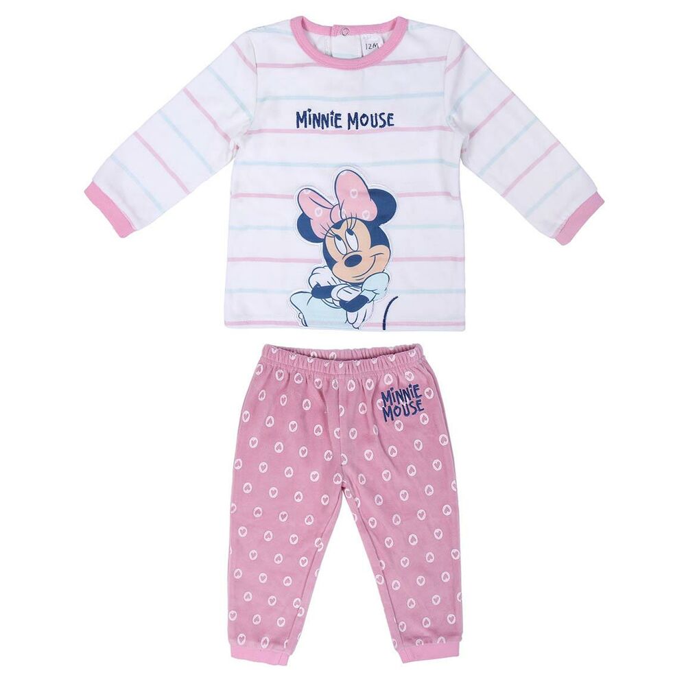 Kinderpyjama Minnie Mouse in Pink