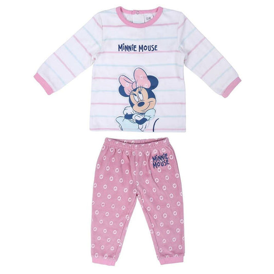 Kinderpyjama Minnie Mouse in Pink