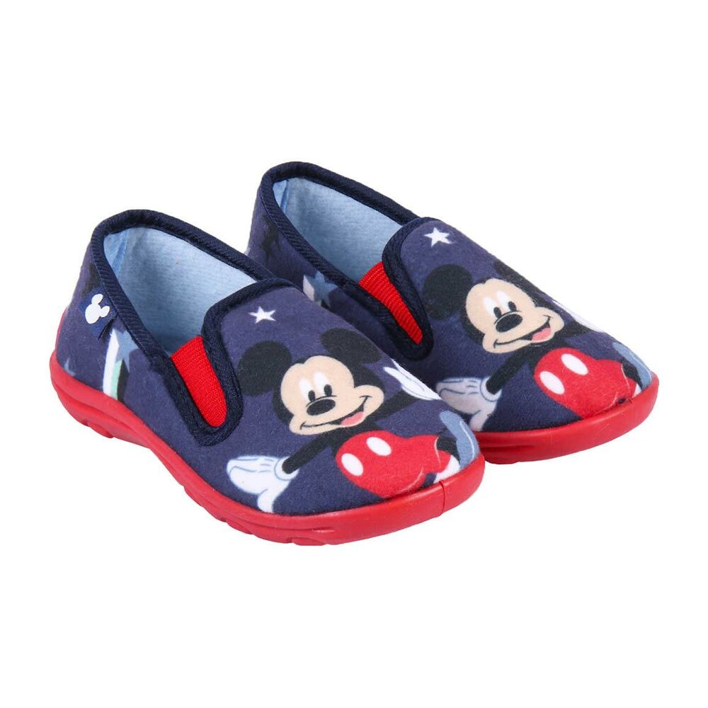 Mickey Maus Kinderhausschuhe in Blau