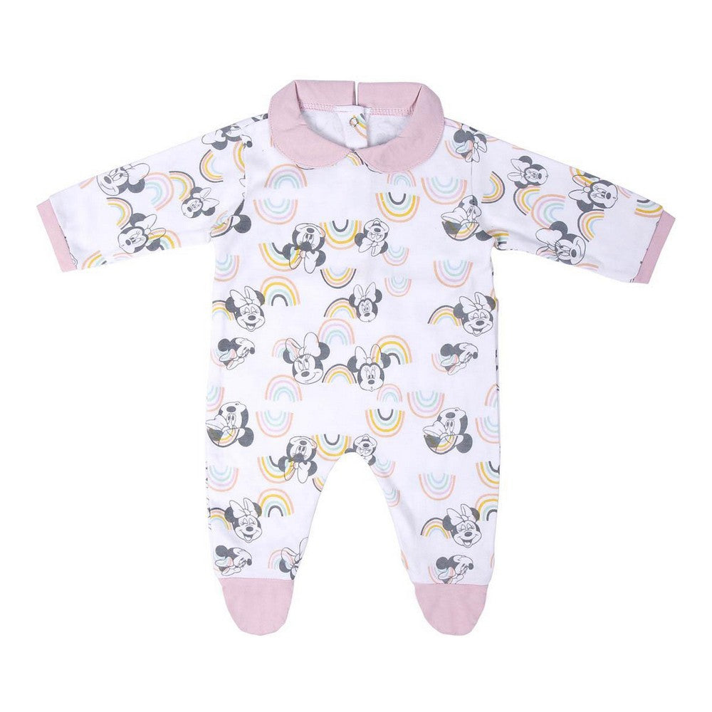 Langärmeliger Minnie Maus Strampler – Zauberhaftes Outfit für kleine Prinzessinnen