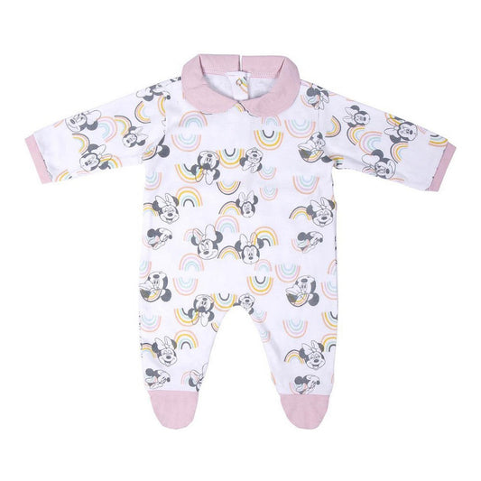 Langärmeliger Minnie Maus Strampler – Zauberhaftes Outfit für kleine Prinzessinnen