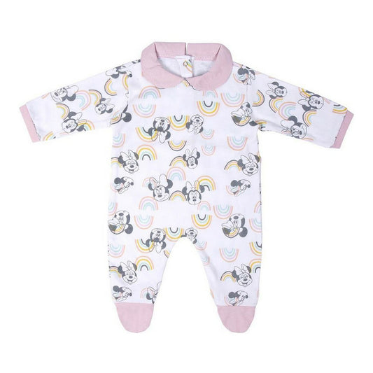 Langärmeliger Minnie Maus Strampler – Zauberhaftes Outfit für kleine Prinzessinnen