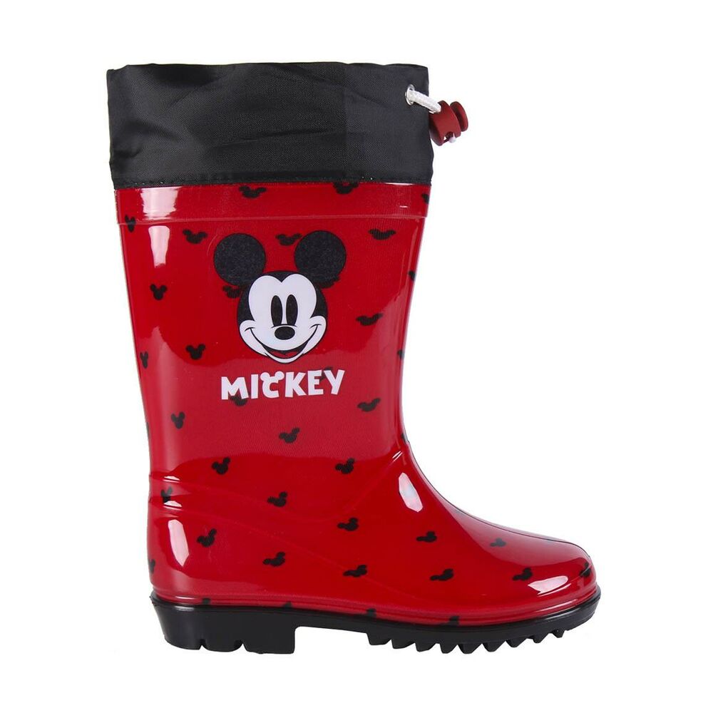 Micky Maus Kinder Gummistiefel – Farbenfroher Regenspaß in Rot